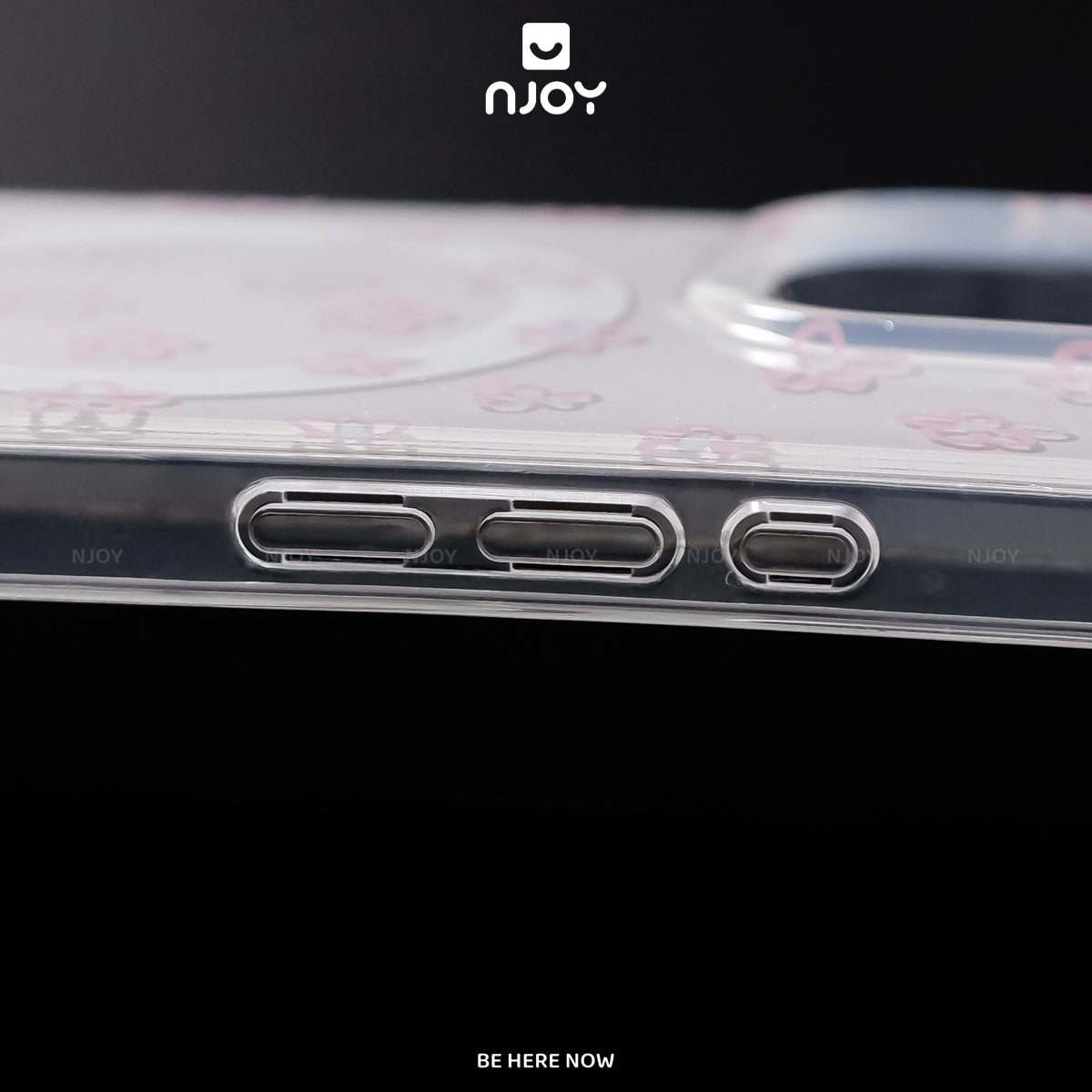 Ốp Trong Suốt Hình In Bông Hoa Dễ Thương Bảo Vệ Camera Cho Điện Thoại iPhone 17 Pro Max 16 15 14 13