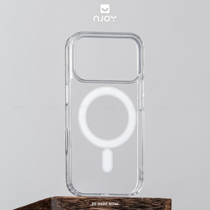 Ốp Magsafe Trong Suốt Chống Sốc Cho iPhone 17 Pro Max 16 15 14 13 12 11