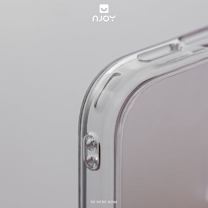 Ốp Trong Suốt Magsafe Có Nút AI Chống Sốc Cho Điện Thoại iPhone 17 Pro Max 16 15 14 13