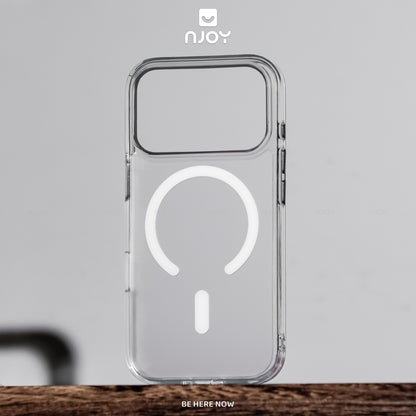 Ốp Trong Suốt Magsafe Có Nút AI Chống Sốc Cho Điện Thoại iPhone 17 Pro Max 16 15 14 13