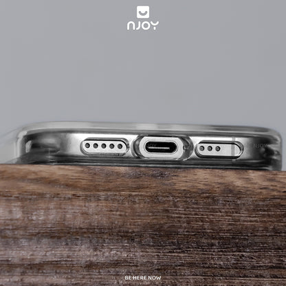 Ốp Trong Suốt Magsafe Có Nút AI Chống Sốc Cho Điện Thoại iPhone 17 Pro Max 16 15 14 13