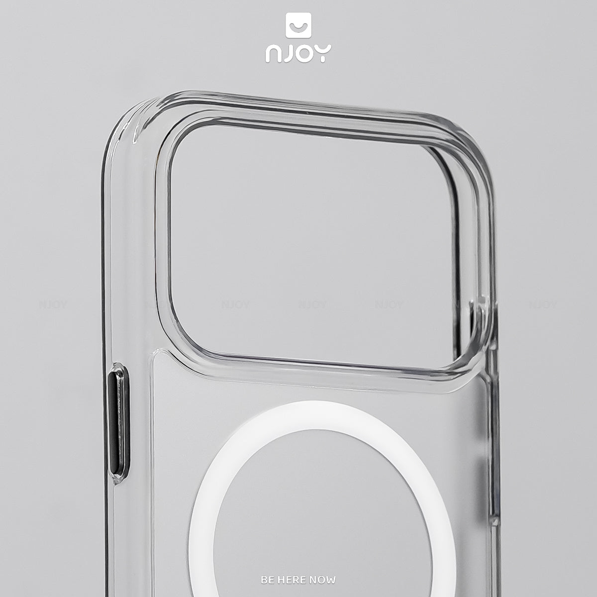 Ốp Trong Suốt Magsafe Có Nút AI Chống Sốc Cho Điện Thoại iPhone 17 Pro Max 16 15 14 13