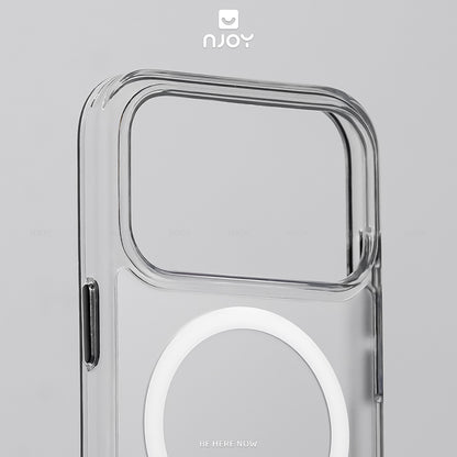 Ốp Trong Suốt Magsafe Có Nút AI Chống Sốc Cho Điện Thoại iPhone 17 Pro Max 16 15 14 13