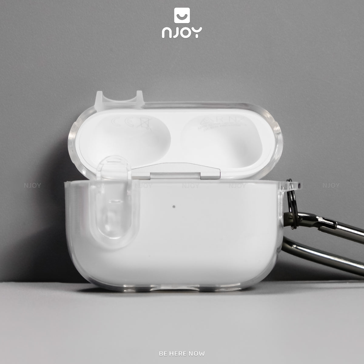 Ốp Trong Suốt Nút Bấm Mở Khoá An Toàn Chống Sốc Cho Airpods Pro 2 3 4