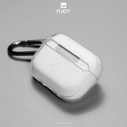 Ốp Trong Suốt Nút Bấm Mở Khoá An Toàn Chống Sốc Cho Airpods Pro 2 3 4