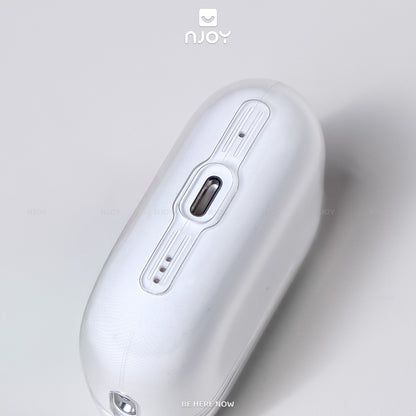Ốp Trong Suốt Chống Sốc Chất Liệu TPU Có Móc Khóa Cho Tai Nghe Airpods 3 Airpods Pro 2 Njoyshop