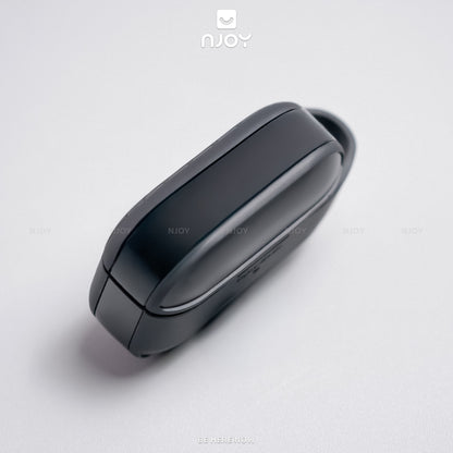 Ốp Hợp Kim Nhôm Ahastyle Viền Silicon Kèm Móc Khóa Cho Tai Nghe AIrpods Pro 2 3 4