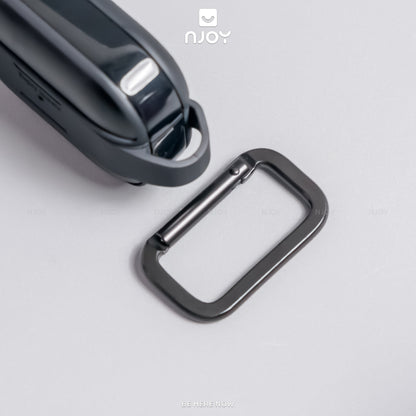 Ốp Hợp Kim Nhôm Ahastyle Viền Silicon Kèm Móc Khóa Cho Tai Nghe AIrpods Pro 2 3 4