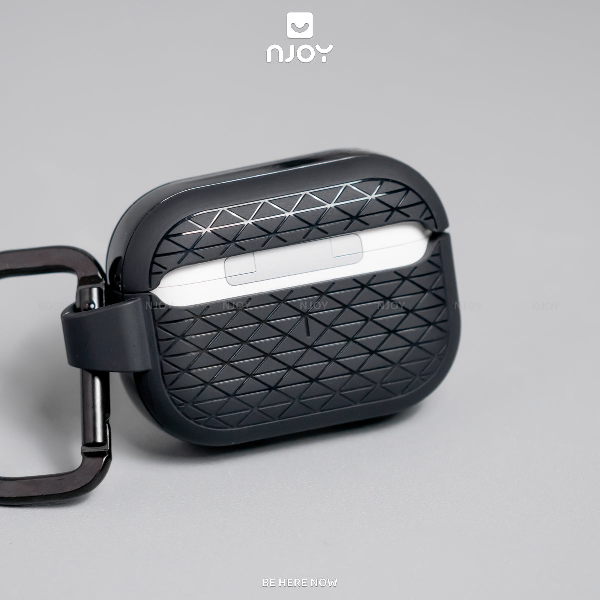 Ốp Hợp Kim Nhôm Ahastyle Viền Silicon Kèm Móc Khóa Cho Tai Nghe AIrpods Pro 2 3 4