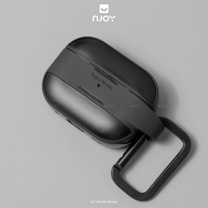 Ốp Hợp Kim Nhôm Ahastyle Viền Silicon Kèm Móc Khóa Cho Tai Nghe AIrpods Pro 2 3 4