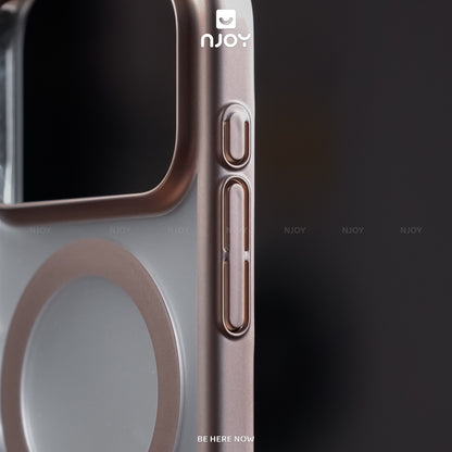 Ốp Lưng Nhám Magsafe Si Crom Sang Trọng Cho Điện Thoại iPhone 17 Pro Max 16 15 14 13