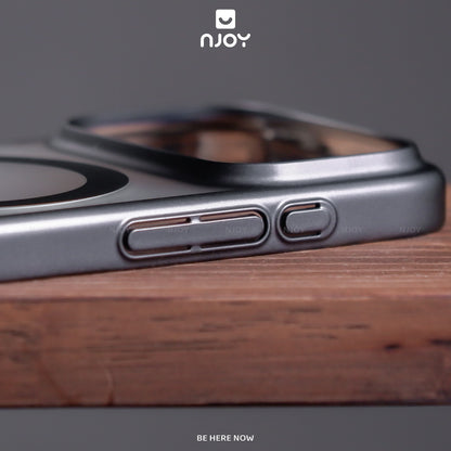 Ốp Lưng Nhám Magsafe Si Crom Sang Trọng Cho Điện Thoại iPhone 17 Pro Max 16 15 14 13