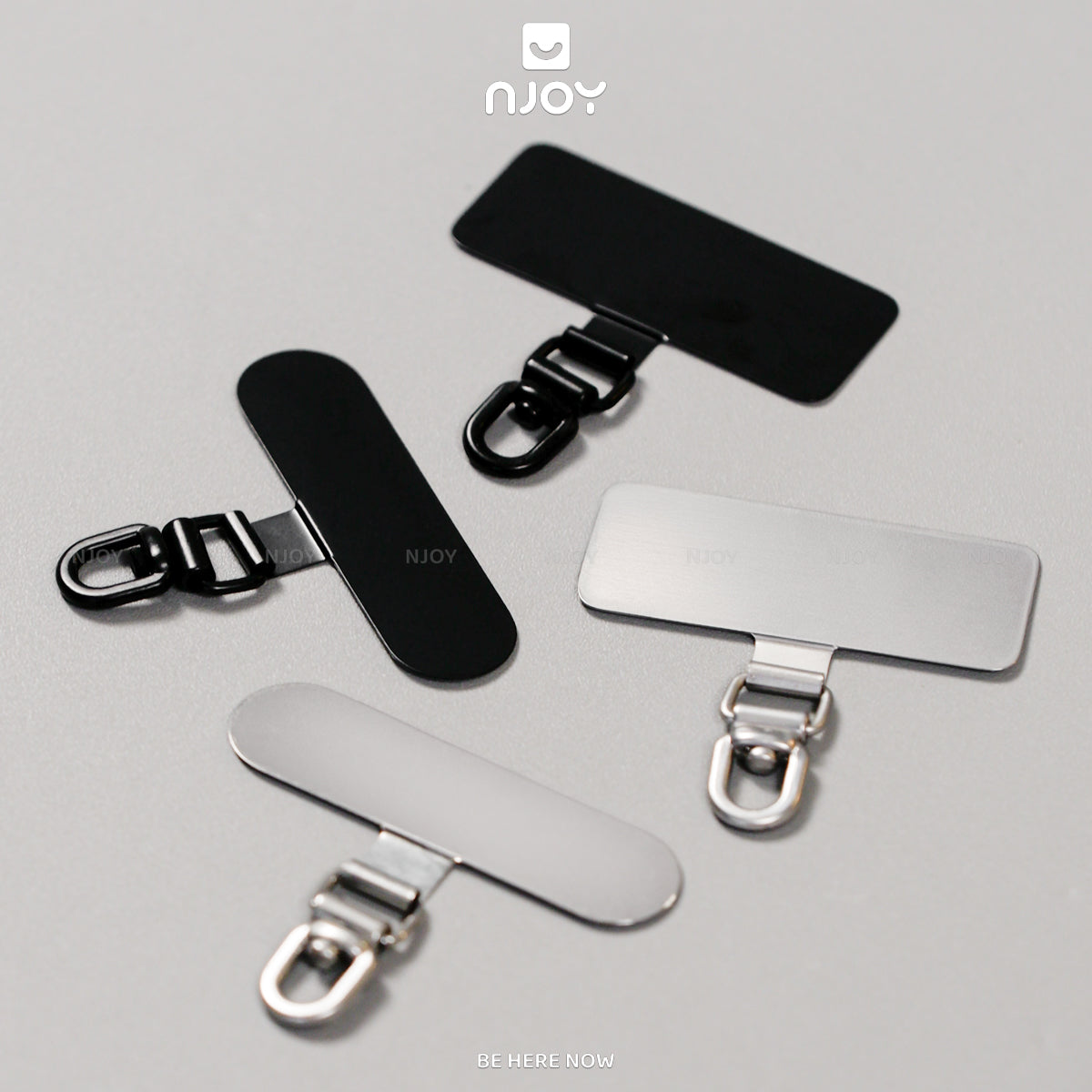 Tag Hợp Kim Xoay 360 Độ Hỗ Trợ Gắn Cho Dây Đeo Điện Thoại Không Cần Dán