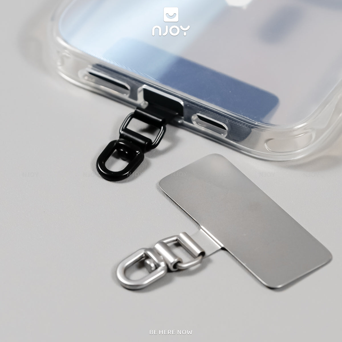 Tag Hợp Kim Xoay 360 Độ Hỗ Trợ Gắn Cho Dây Đeo Điện Thoại Không Cần Dán