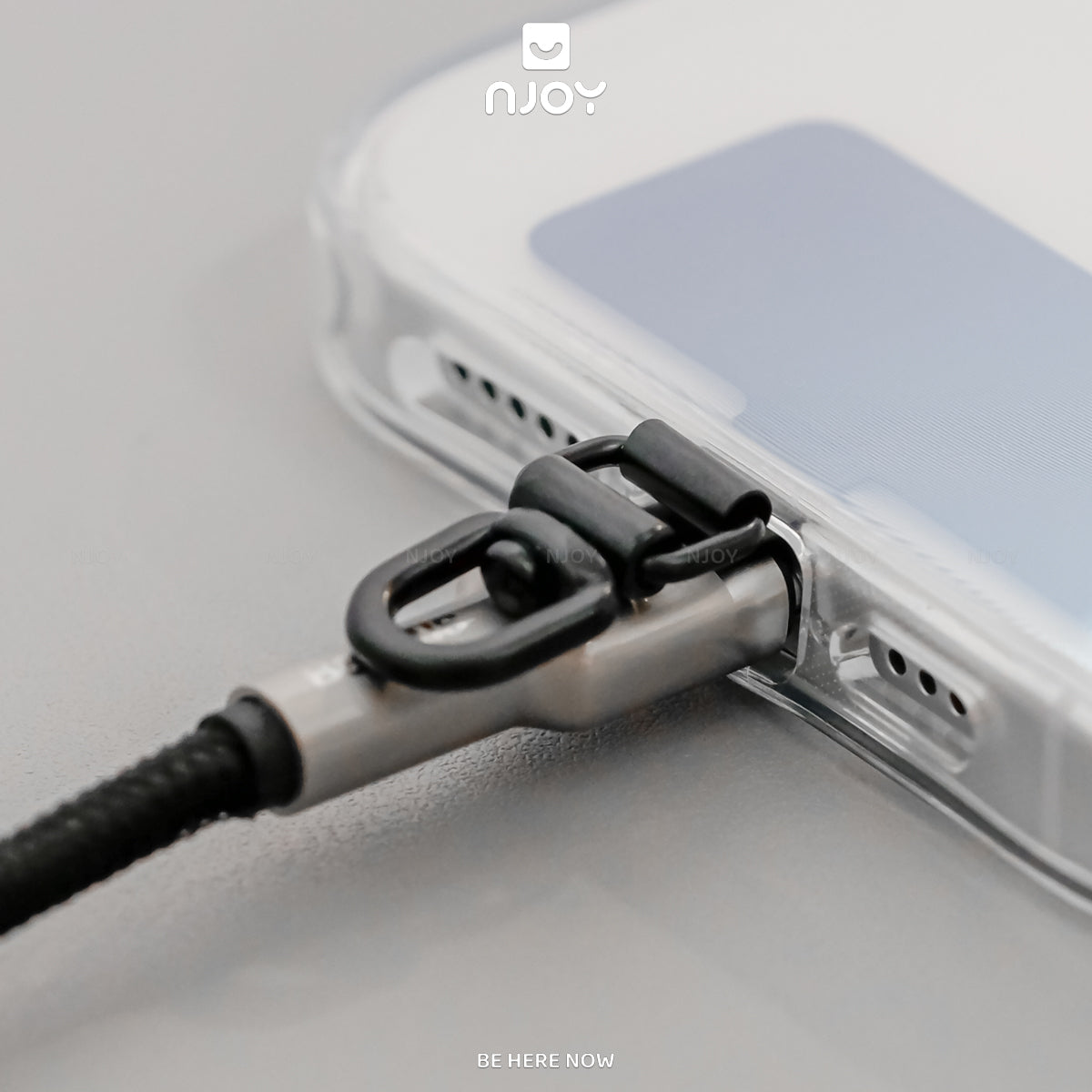 Tag Hợp Kim Xoay 360 Độ Hỗ Trợ Gắn Cho Dây Đeo Điện Thoại Không Cần Dán