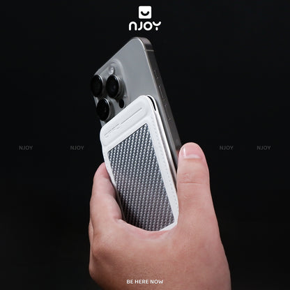 Ví Đựng Thẻ Magsafe Carbon Cao Cấp Cho iPhone 16 Pro Max 15 14 13 12