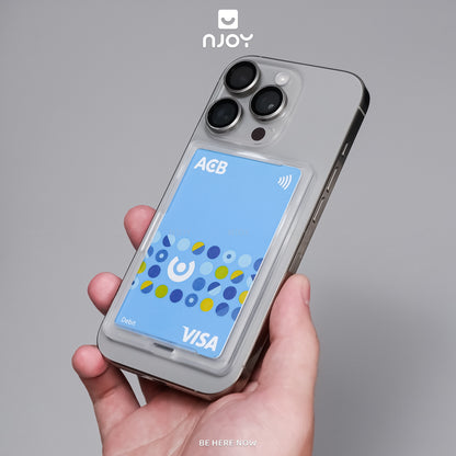 Ví Đựng Thẻ Hít Không Dây Từ Tính Siêu Mỏng Nhám Cho Điện Thoại iPhone 17 Pro Max 16 15 14 13 12