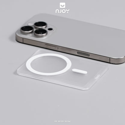 Ví Đựng Thẻ Hít Không Dây Từ Tính Siêu Mỏng Nhám Cho Điện Thoại iPhone 17 Pro Max 16 15 14 13 12