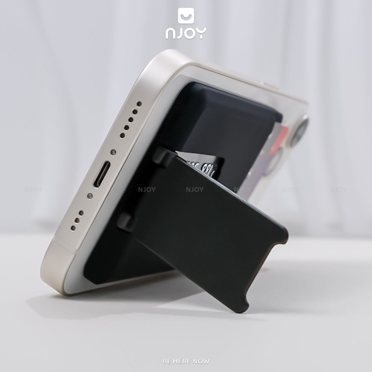 Ví Đựng Thẻ Hỗ Trợ Magsafe Siêu Mỏng Có Giá Đỡ Cho Điện Thoại iPhone Samsung