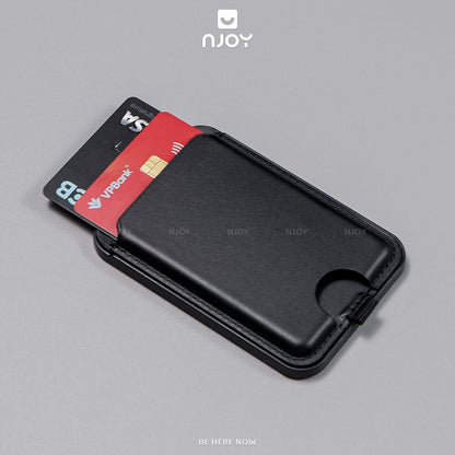 Ví Đựng Thẻ Magsafe Leather Kiêm Giá Đỡ Cho Điện Thoại iPhone 17 Pro Max 16 15 14 13 12