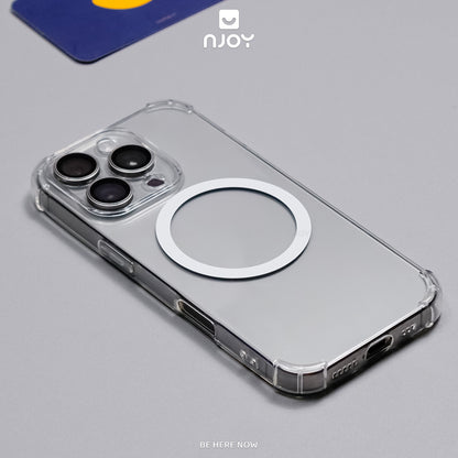 Vòng Hỗ Trợ Sạc Không Dây Magsafe Keo 3M Cho Điện Thoại iPhone 16 Pro Max 15 14 13 12 11 X Xsmax