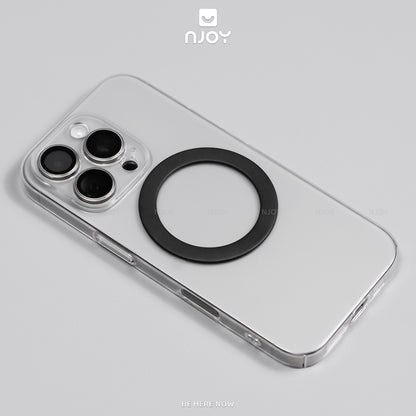 Vòng Nam Châm 3D Hỗ Trợ Sạc Không Dây Từ Tính Cho Điện Thoại iPhone 17 Pro Max 16 15 14 13 12 11 X Xs