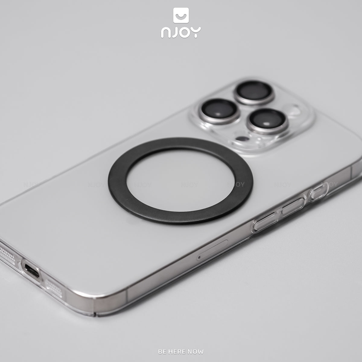 Vòng Nam Châm 3D Hỗ Trợ Sạc Không Dây Từ Tính Cho Điện Thoại iPhone 17 Pro Max 16 15 14 13 12 11 X Xs