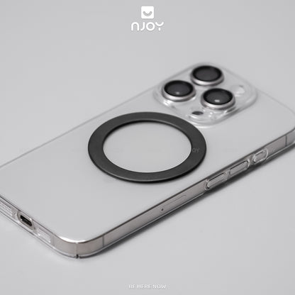 Vòng Nam Châm 3D Hỗ Trợ Sạc Không Dây Từ Tính Cho Điện Thoại iPhone 17 Pro Max 16 15 14 13 12 11 X Xs