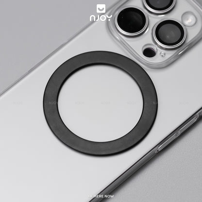 Vòng Nam Châm 3D Hỗ Trợ Sạc Không Dây Từ Tính Cho Điện Thoại iPhone 17 Pro Max 16 15 14 13 12 11 X Xs