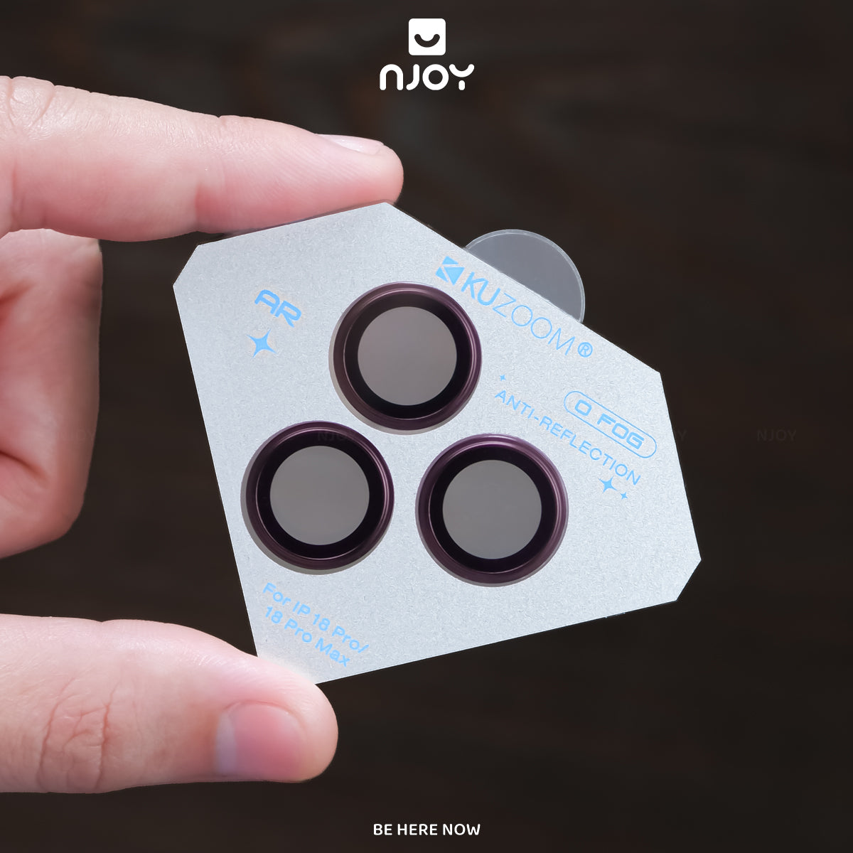 Cường Lực Camera Kuzoom AR Chống Trầy Cho iPhone 18 Pro Max 17 16 15 14 13 12 11
