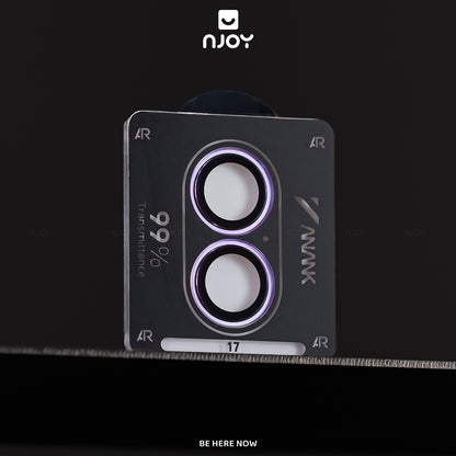 Vòng Cường Lực Camera Anank AR Có Khung Tự Dán Chống Trầy Xước Cho iPhone 18 17 Air 16 Plus 15 Plus 14