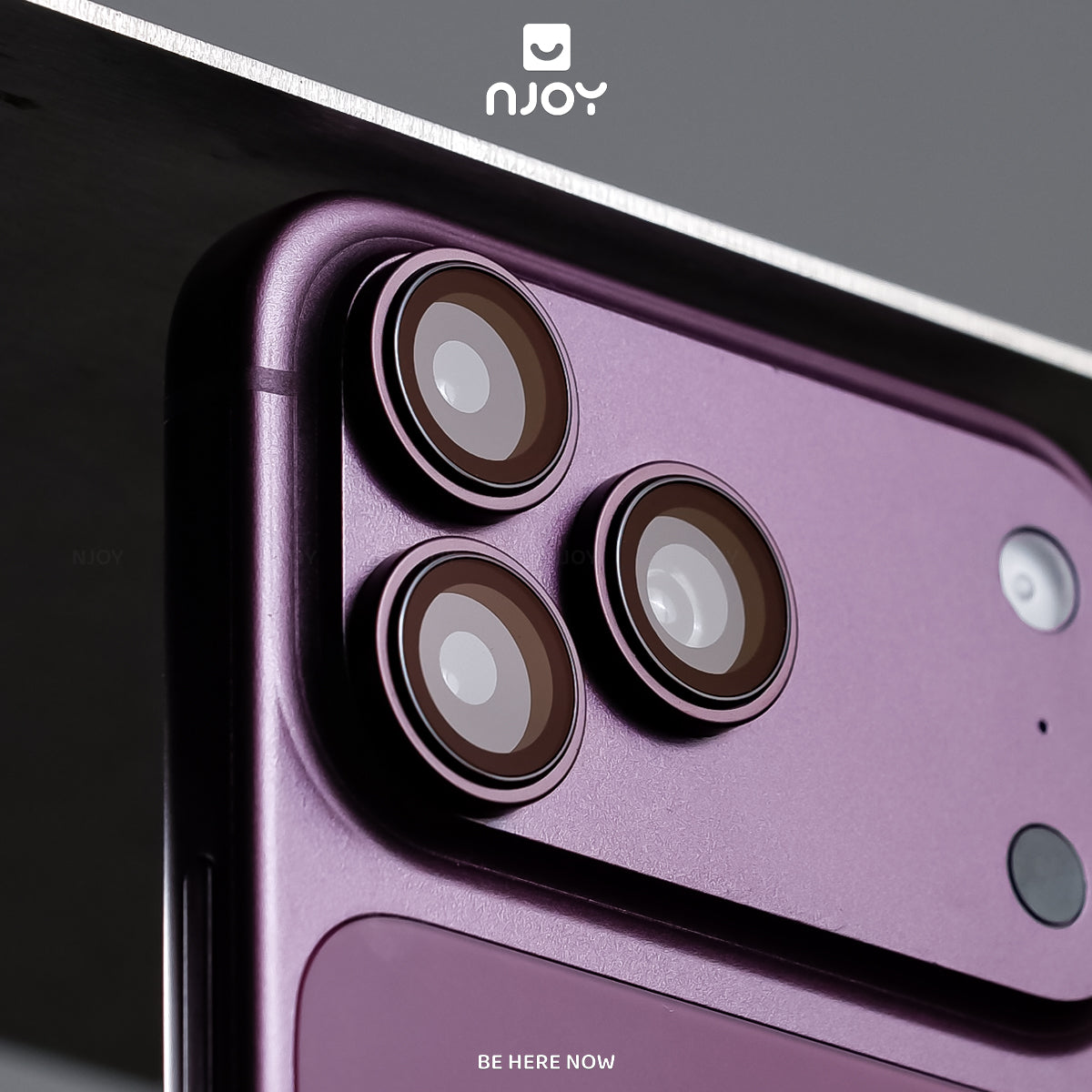 Bộ Vòng Cường Lực Bảo Vệ Camera Anank AR Chống Trầy Xước Màu Nguyên Bản Cho iPhone 13 14 15 16 17 18 Pro Max Njoyshop