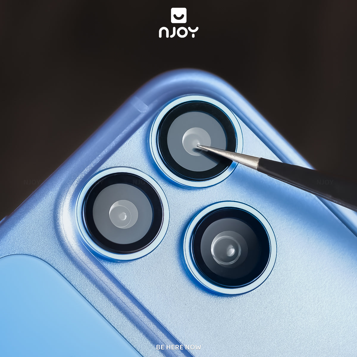 Bộ Vòng Cường Lực Bảo Vệ Camera Anank AR Chống Trầy Xước Màu Nguyên Bản Cho iPhone 13 14 15 16 17 18 Pro Max Njoyshop