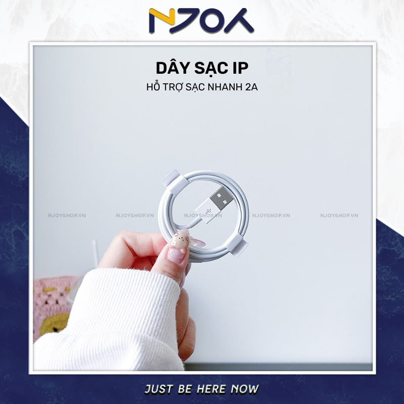 Bộ Dây Sạc Vuông Chân Cắm Usb Hỗ Trợ Sạc 2a/5w Njoyshop