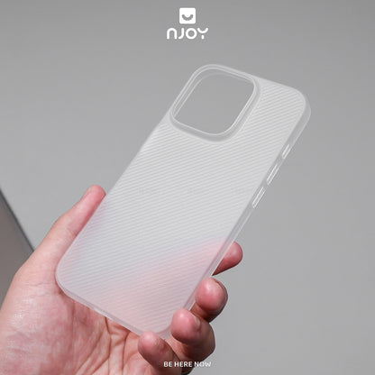 Ốp Nhám Siêu Mỏng Sọc 3D Chống Vân Tay Cho iPhone 17 Pro Max 16 15 14 13