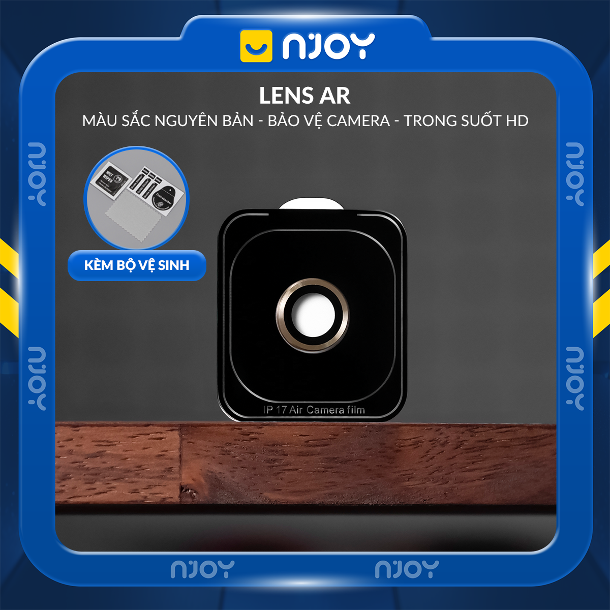 Vòng Cường Lực Camera Khung Tự Dán Nhiều Màu Cho Điện Thoại iPhone 17 Air 16 15 14 13 12 11