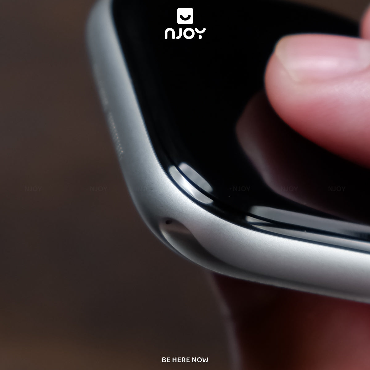 Miếng Dán Cường Lực Kuzoom 3D Viền Dẻo Chống Trầy Xước Cho Apple Watch 41mm 40mm 44mm 45mm 38mm 42mm