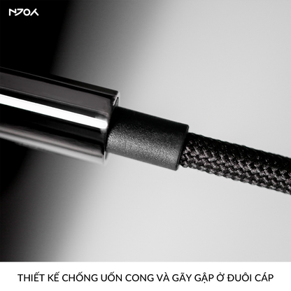 Cáp Sạc Nhanh Baseus Tungsten 100W Hỗ Trợ Nam Châm Chống Rối Cho iPhone 16 Pro Max 15 Laptop iPad