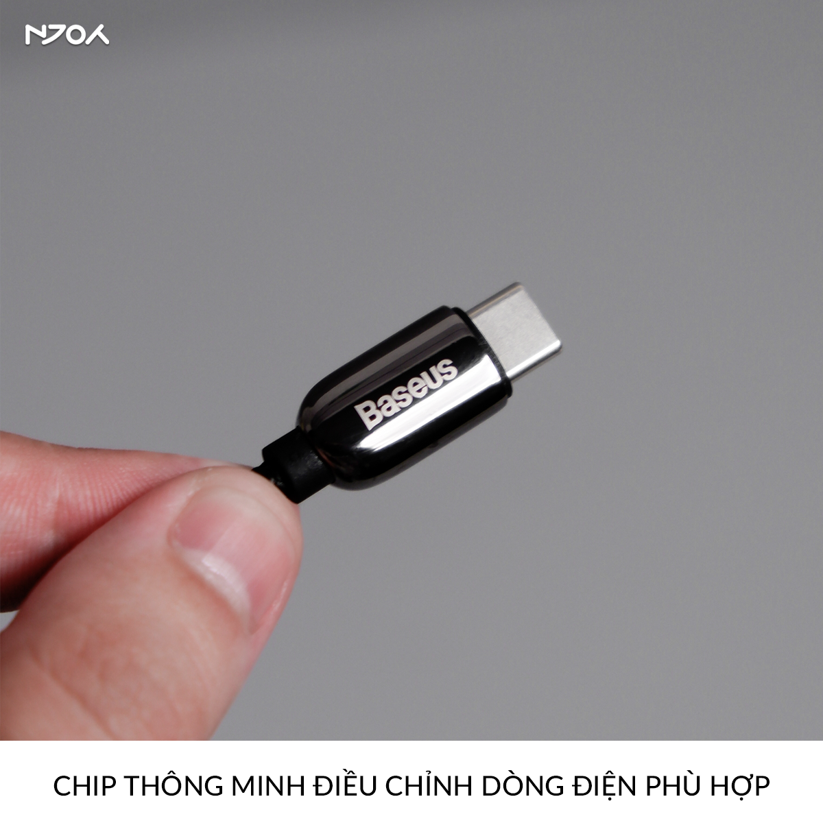 Cáp Sạc Nhanh 20W Baseus Có Màn Hình Led Type C to Lightning Cho iPhone