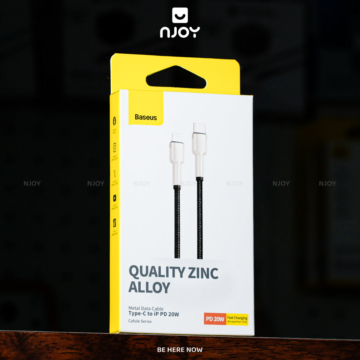 Cáp Sạc Nhanh Baseus Metal Serice Chân Cắm Type C Cho iPhone 14 Pro Max 13 12 11