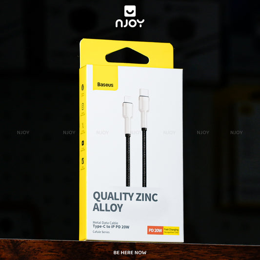 Cáp Sạc Nhanh Baseus Metal Serice Chân Cắm Type C Cho iPhone 14 Pro Max 13 12 11