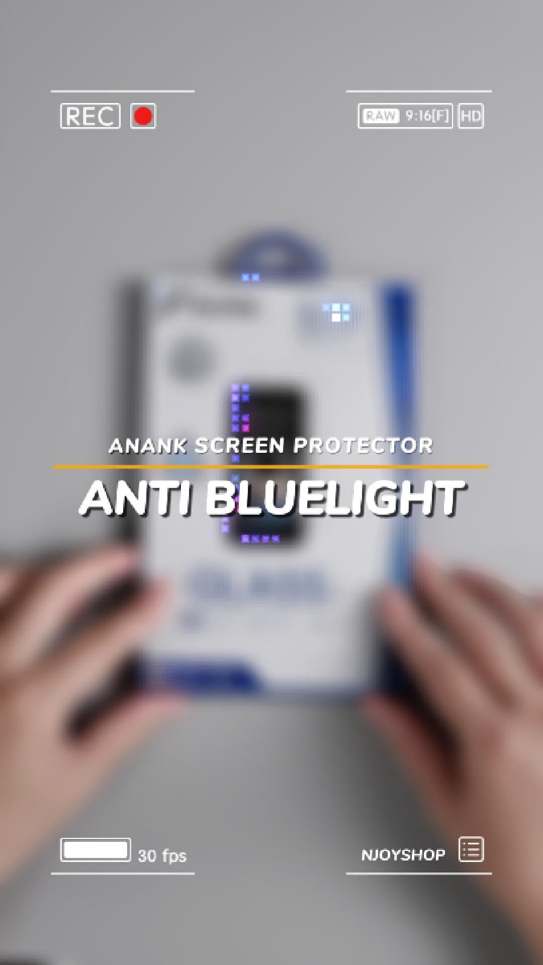 Kính Cường Lực Anank Chống Ánh Sáng Xanh 2.5D Cho iPhone 17 Pro Max 16 15 14 13 12