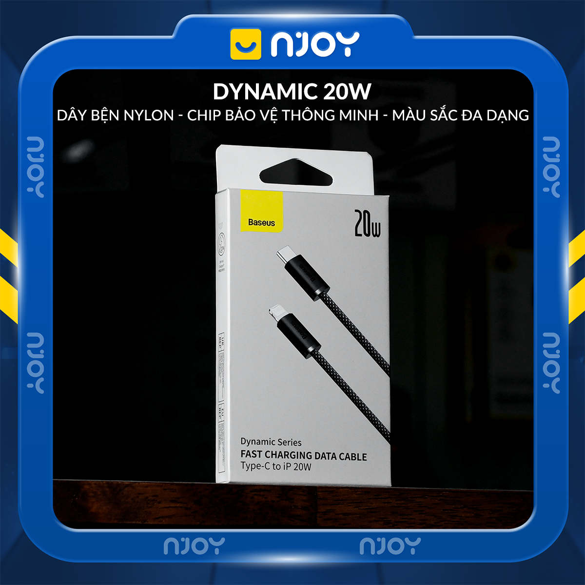 Cáp Sạc Nhanh 20W Baseus Type C to Lightning Cho iPhone 14 Pro Max 13 12 11