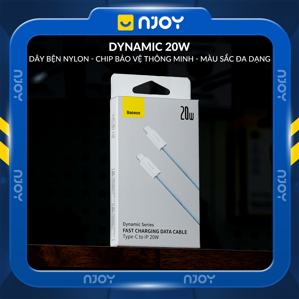 Cáp Sạc Nhanh 20W Baseus Type C to Lightning Cho iPhone 14 Pro Max 13 12 11