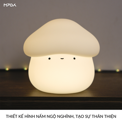 Đèn Ngủ Decor Cảm Ứng Squishy Siêu Mềm Điều Chỉnh Sáng Hẹn Giờ Trang Trí Bàn Học