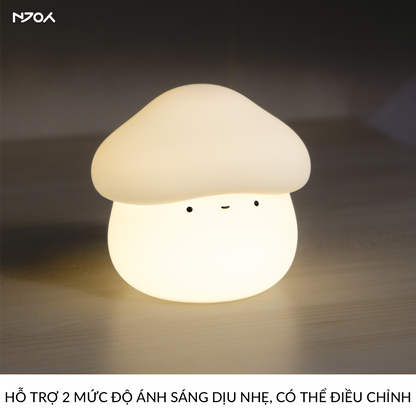 Đèn Ngủ Decor Cảm Ứng Squishy Siêu Mềm Điều Chỉnh Sáng Hẹn Giờ Trang Trí Bàn Học