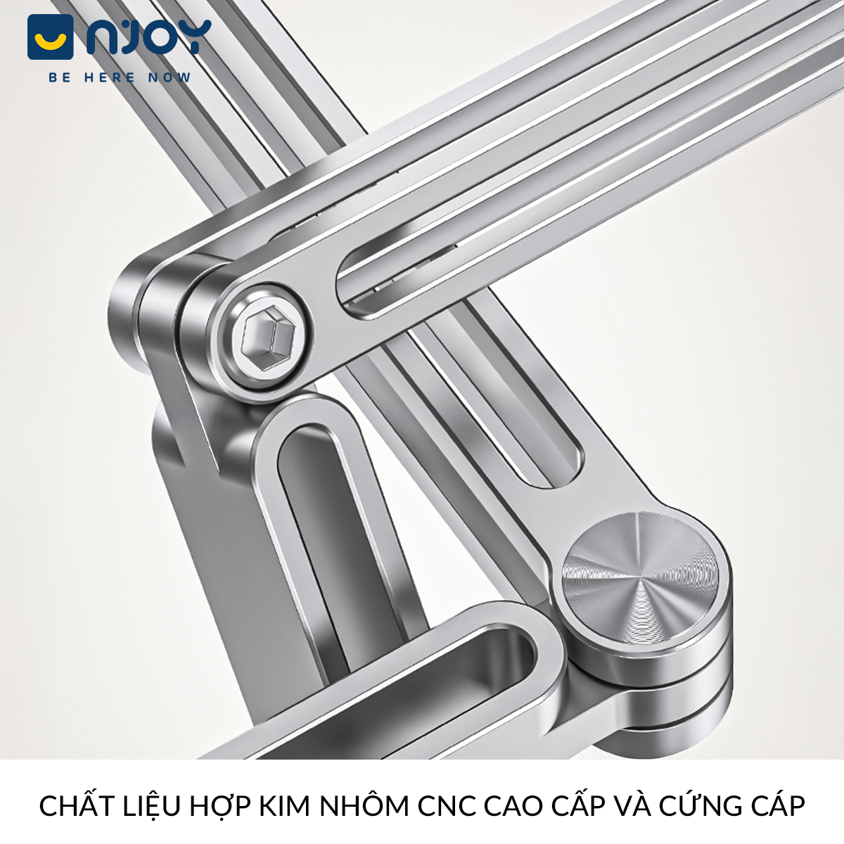 Giá Đỡ Điện Thoại Boneruy Z67 Hít Từ Tính Hợp Kim Nhôm Cao Cấp Độ Cao 50cm Xoay 360 Độ Ổn Định