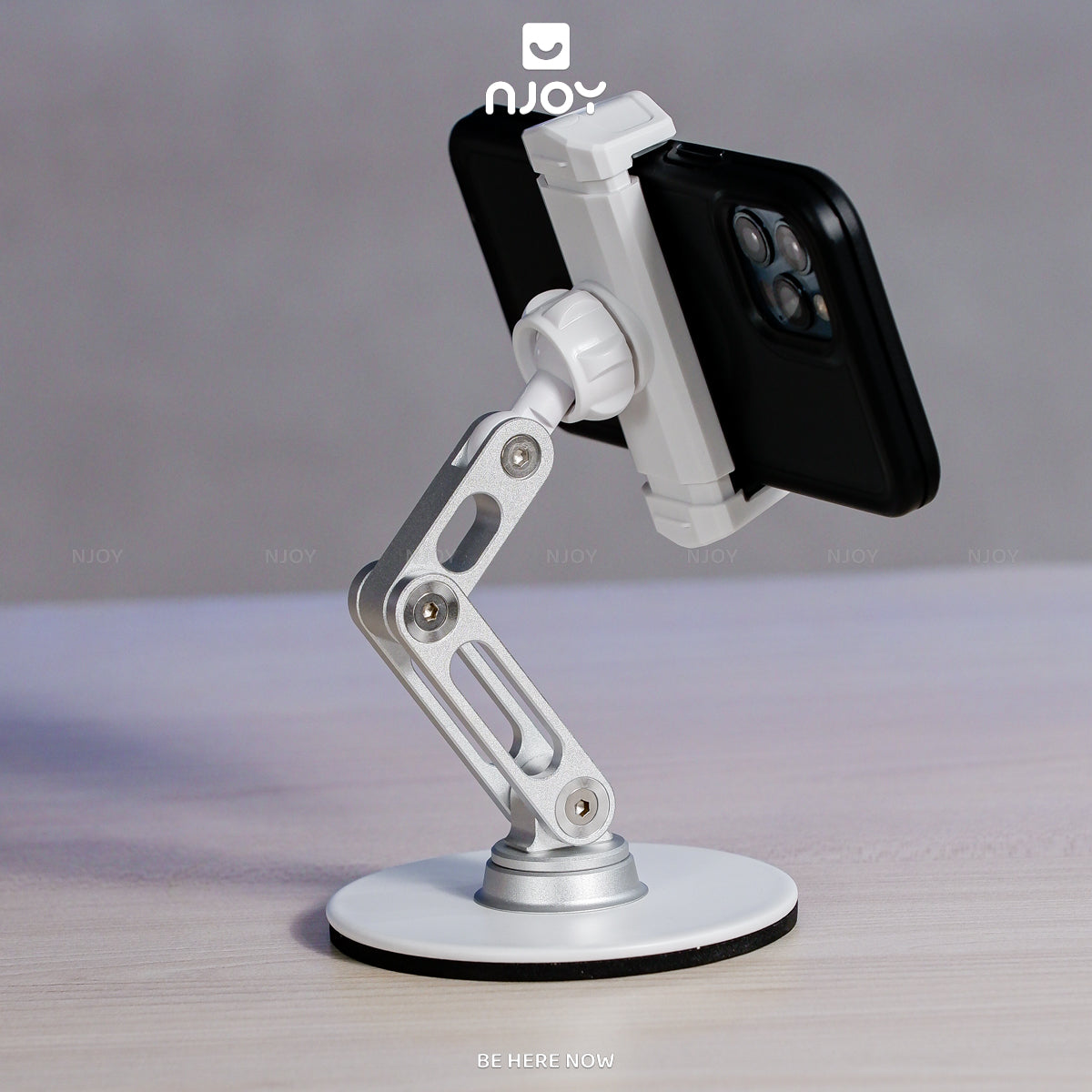 Giá Đỡ Để Bàn Boneruy Chất Liệu Nhôm Chắc Chắn Đế Chống Trượt Cho Điện Thoại iPhone Samsung Oppo