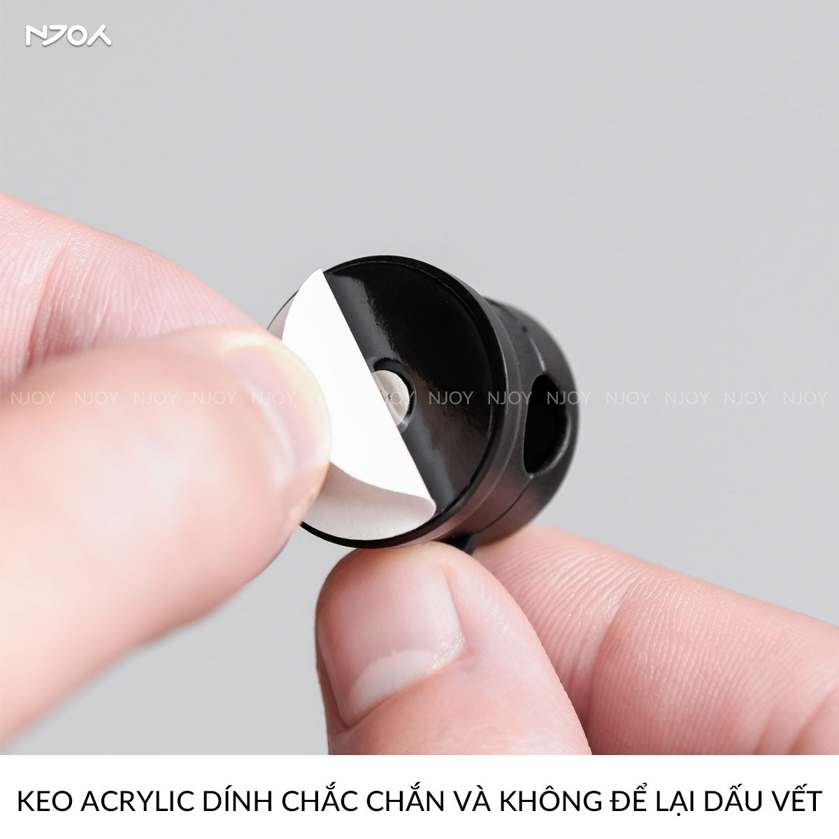 Kẹp Nam Châm Chống Rối Dây Cáp Sạc Tai Nghe Keo Dán Hai Mặt Tiện Lợi Cho Bàn Làm Việc