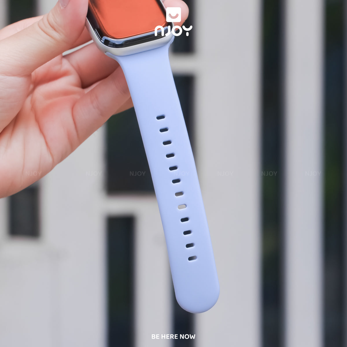 Dây Đeo Cao Su Silicon Chống Bẩn Basic Cho Đồng Hồ Apple Watch Ultra Series S11 10 9 8 7 6 SE 44/45/46/49 38/40/41/42mm